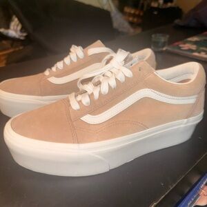 Women's vans platform sneakers